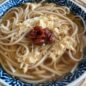 白だしで☆卵とじうどん